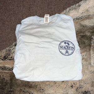 Ocean City Seacrets Shirt Light Blue